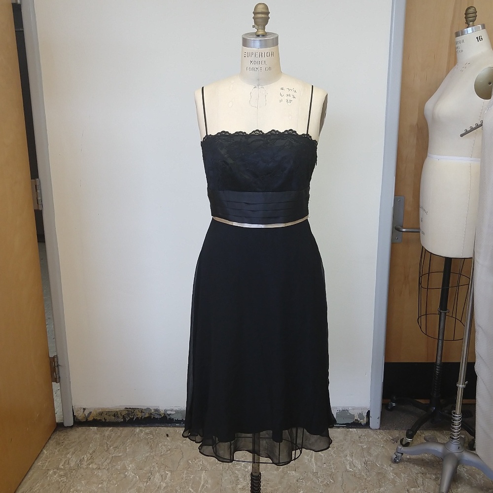 Spaghetti Strap Little Black Dress